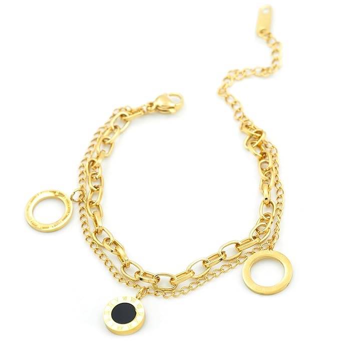 Gold Plated Radiant Bracelet For Women : HSPS60MB0946