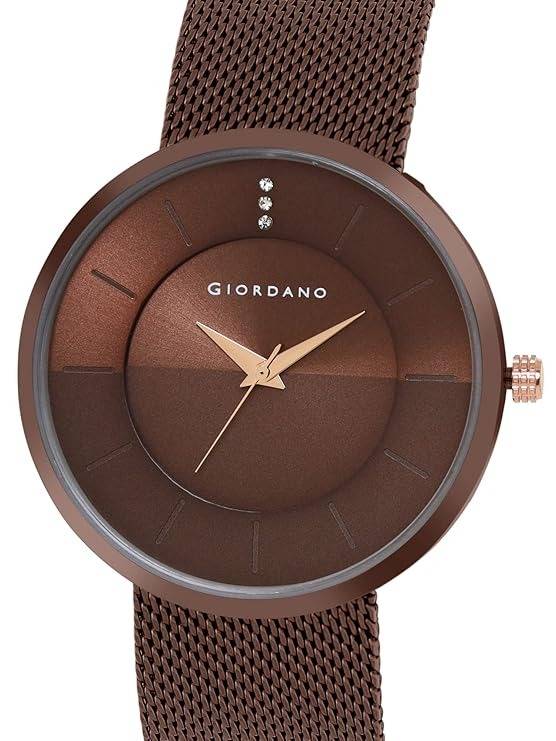 Analog Watch For Men & Boys Trendy And Slim Fit With Metal Strap Suitable For Casual & Formal Occasion | Men'S An : GD-1166-33