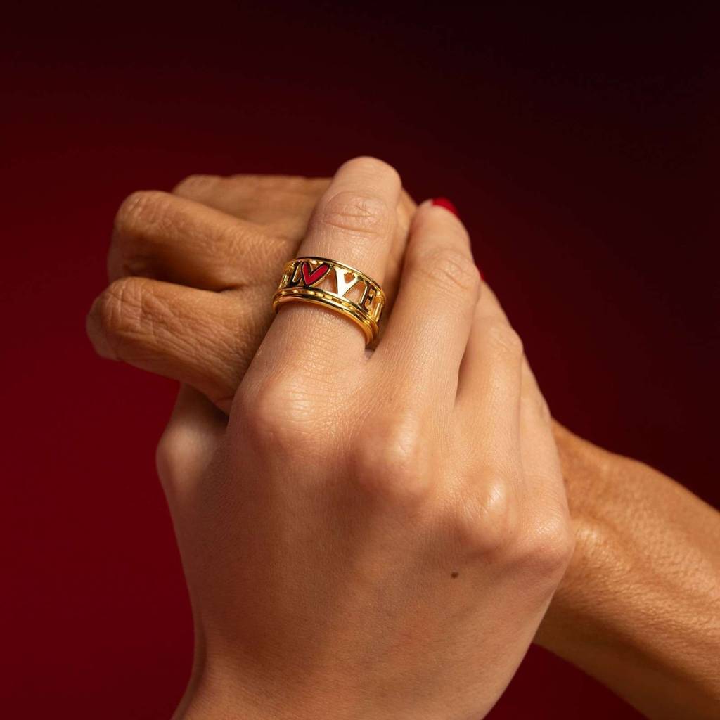 Love Band Ring : ACR00132-6