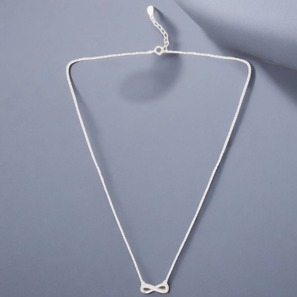 925 Silver Infinity Necklace : HP-NK-PSS-03