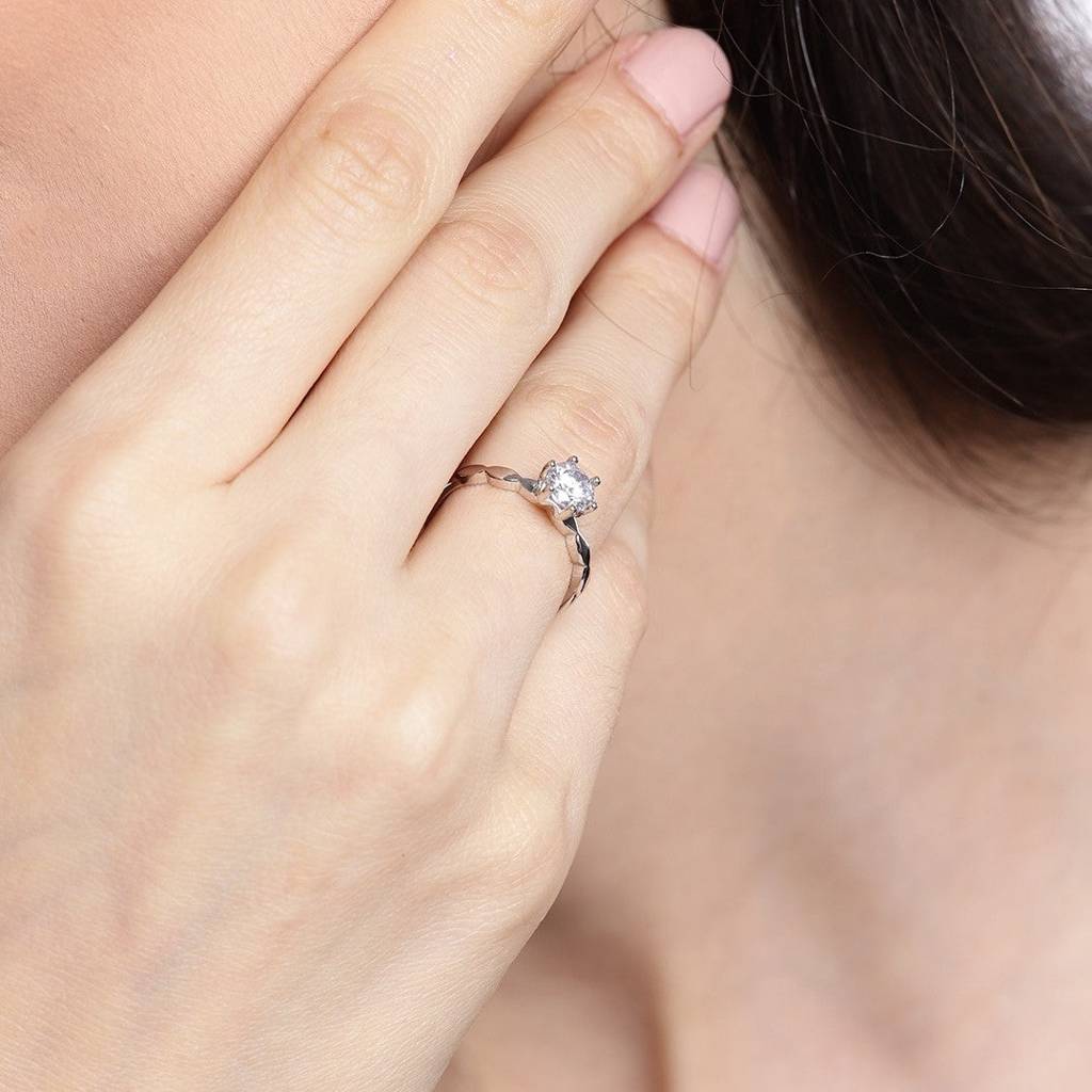 Classic Couples 925 Sterling Silver Rings (Adjustable) : RNG-40049-CMB