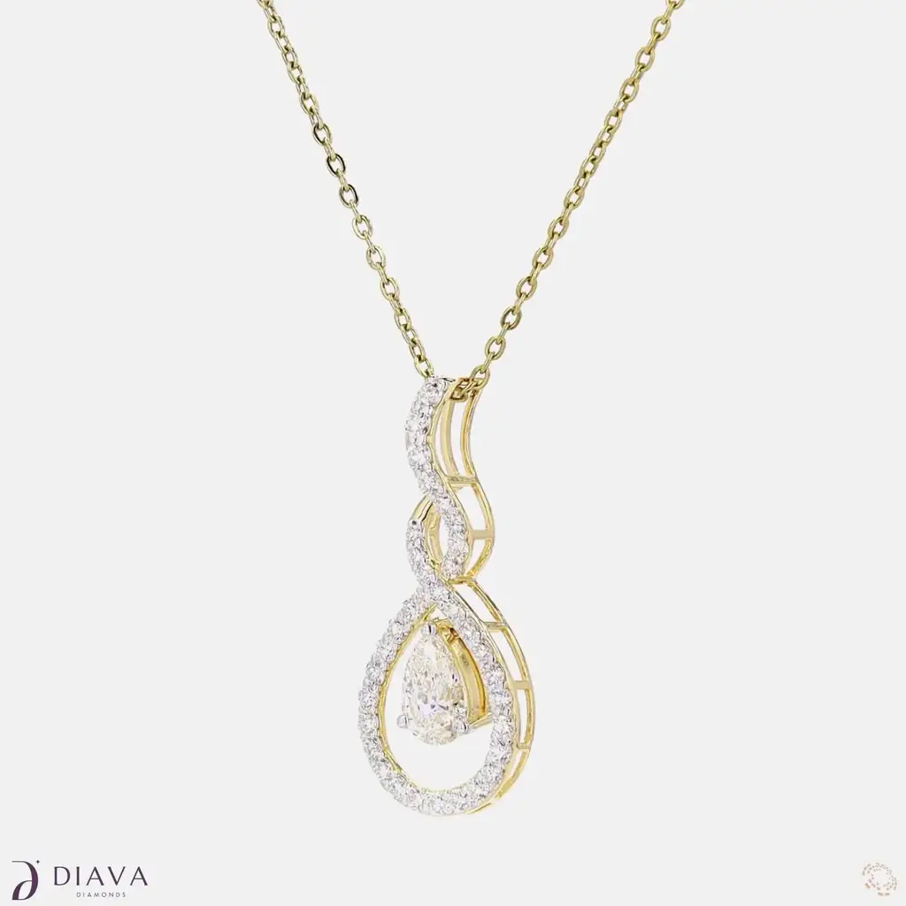 Infinity Teardrop Pendant : InfinityTeardropPendant