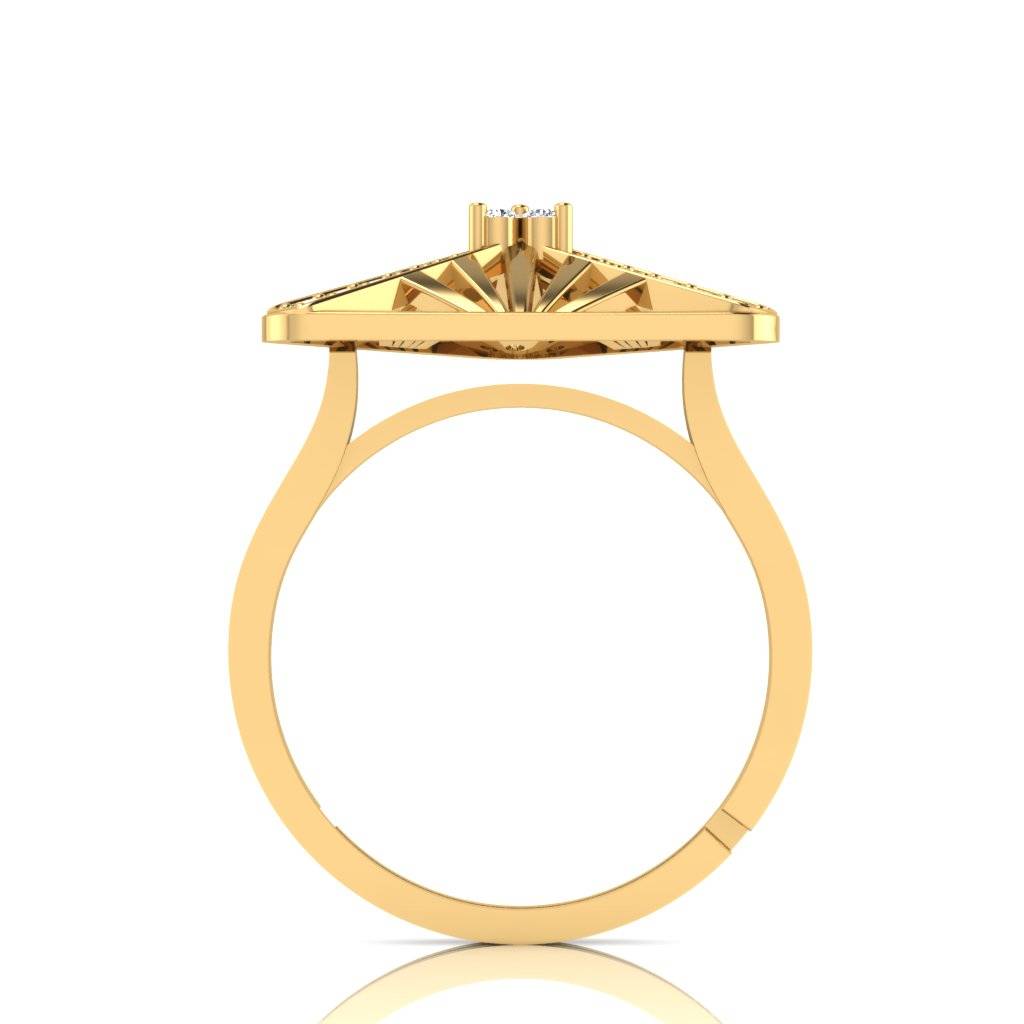 Larine Designer Silver Ring