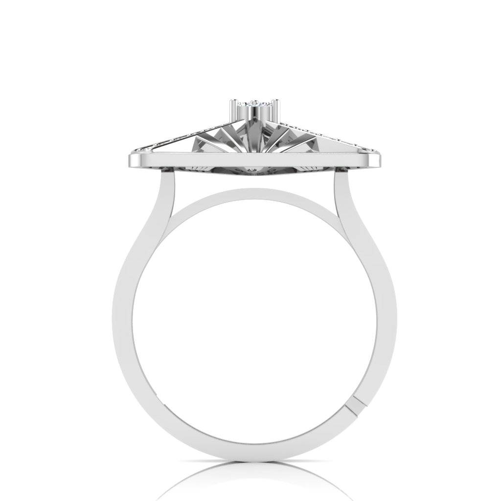 Larine Designer Silver Ring
