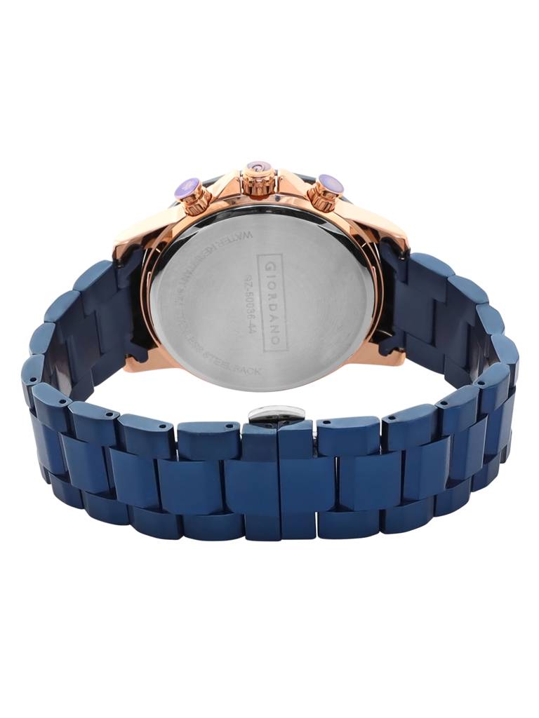 Giordano Multi-Function Analog Watch For Men With Textured Dial, Classic Stainless Steel Strap And Date Function : GZ-50036-44