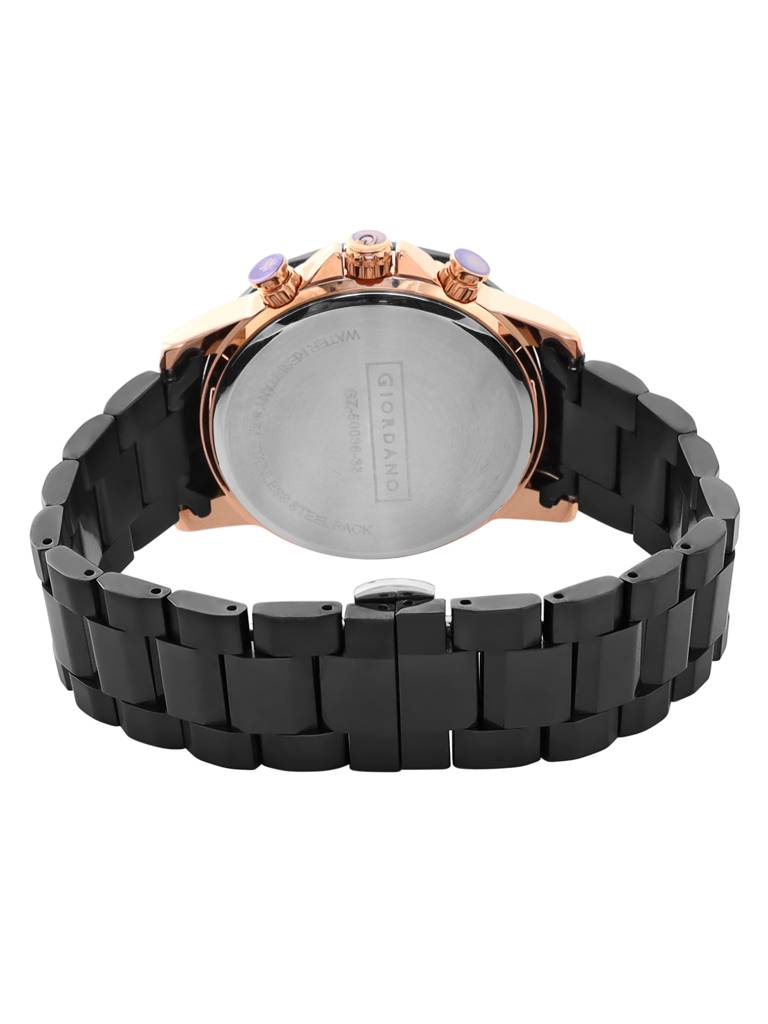 Giordano Multi-Function Analog Watch For Men With Textured Dial, Classic Stainless Steel Strap And Date Function : GZ-50036-33