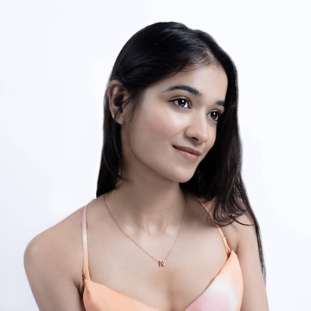 Noble N Initial Necklace : GIN144