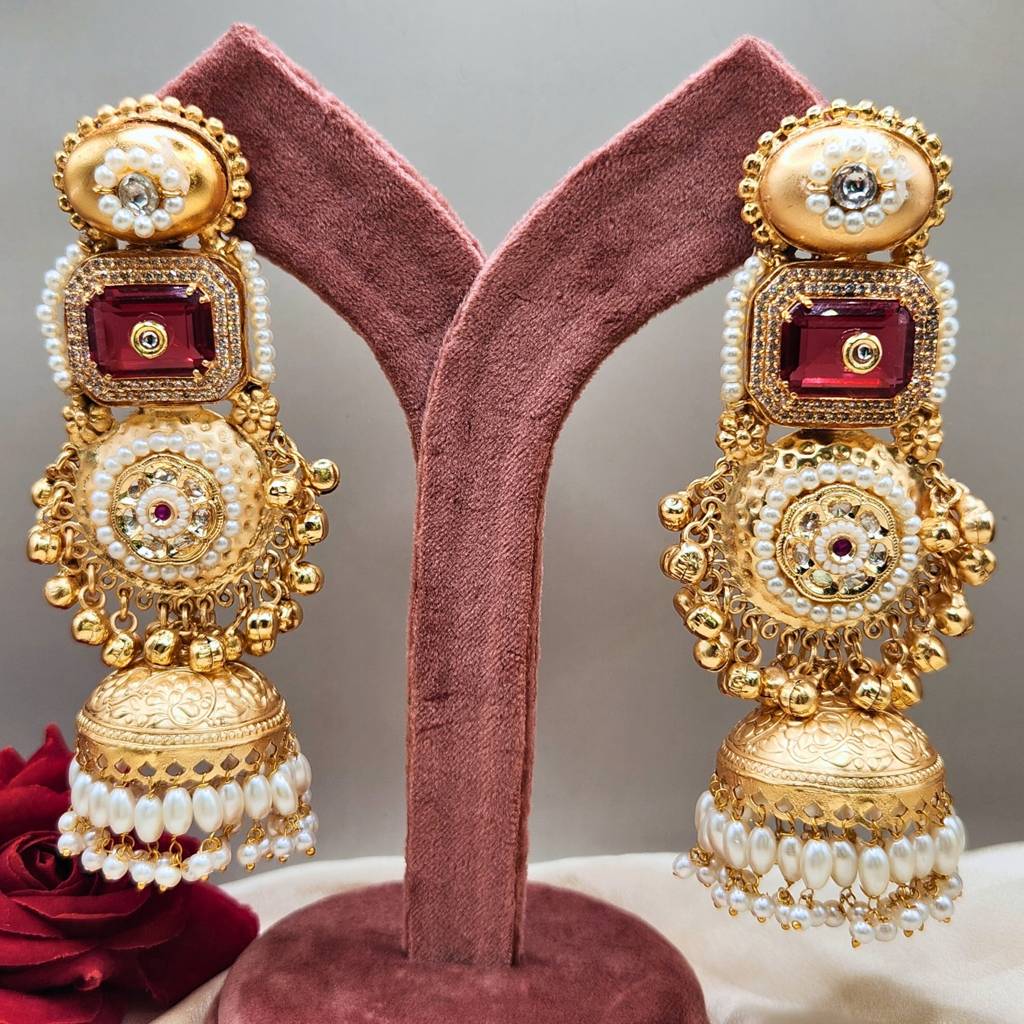 Advika Kashmiri Jhumka Earrings : ER036