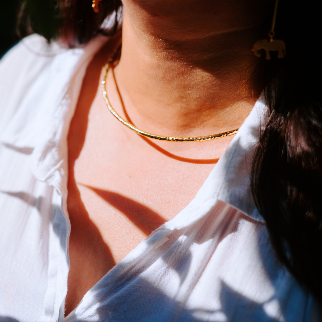 Petite Maya Neck Cuff Gold : EKBHC-G