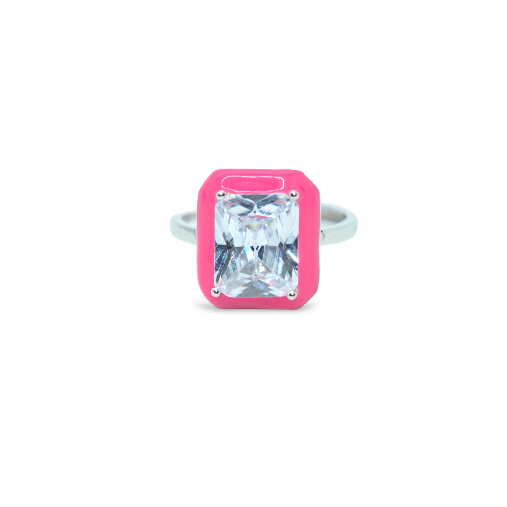 Regal Pink Gem Ring : 424