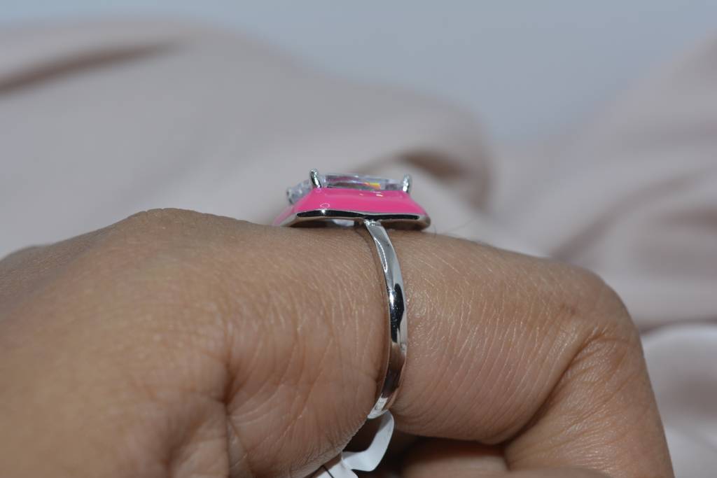 Regal Pink Gem Ring : 424