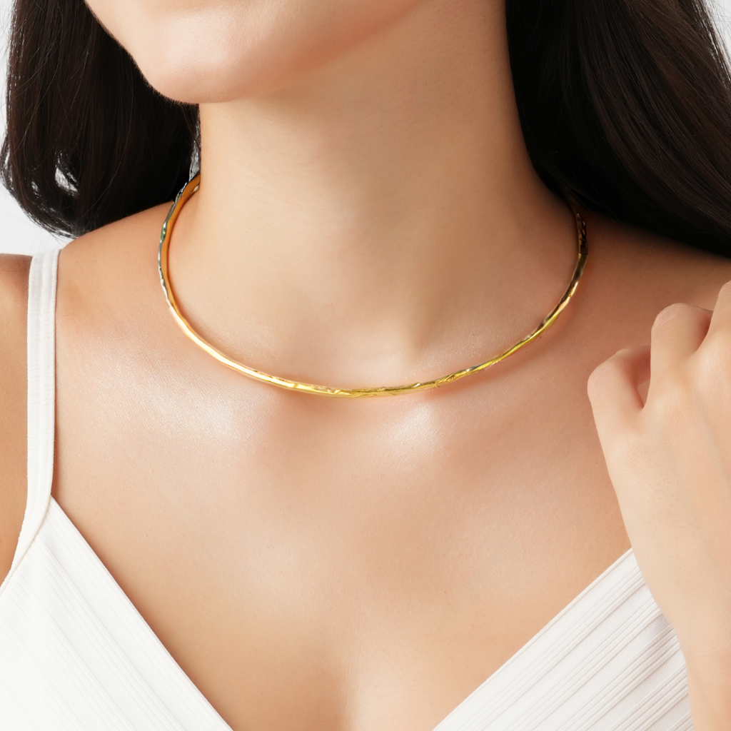 Petite Maya Neck Cuff Gold : EKBHC-G