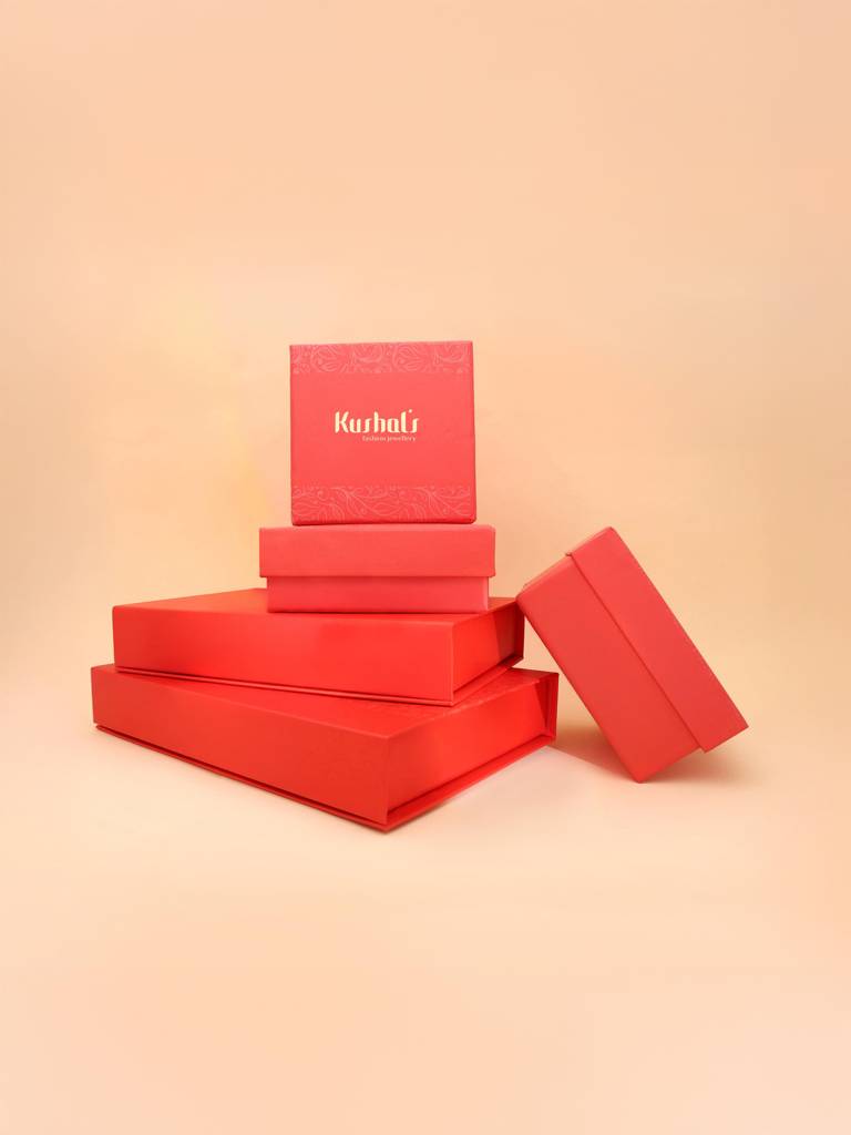 Kushal'S Fashion Jewellery White Rhodium-Plated Party Zircon Pendant Set - 430308 : 430308