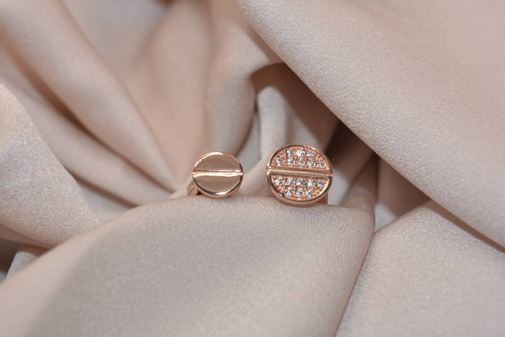 Rose Gold Adjustable Ring : 437