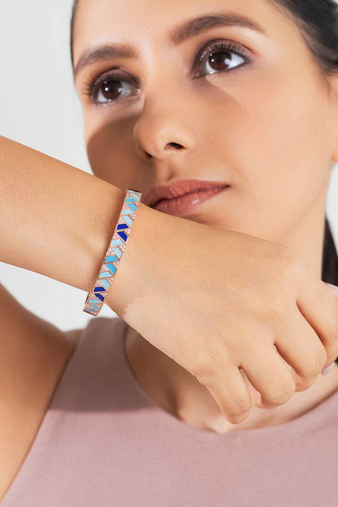 Ridge Enamel Bracelet : 2025122185