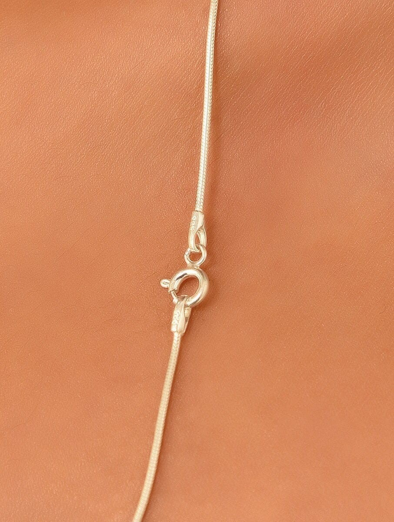 925 Sterling Silver Snake Design Neck Chain : ARSPC46