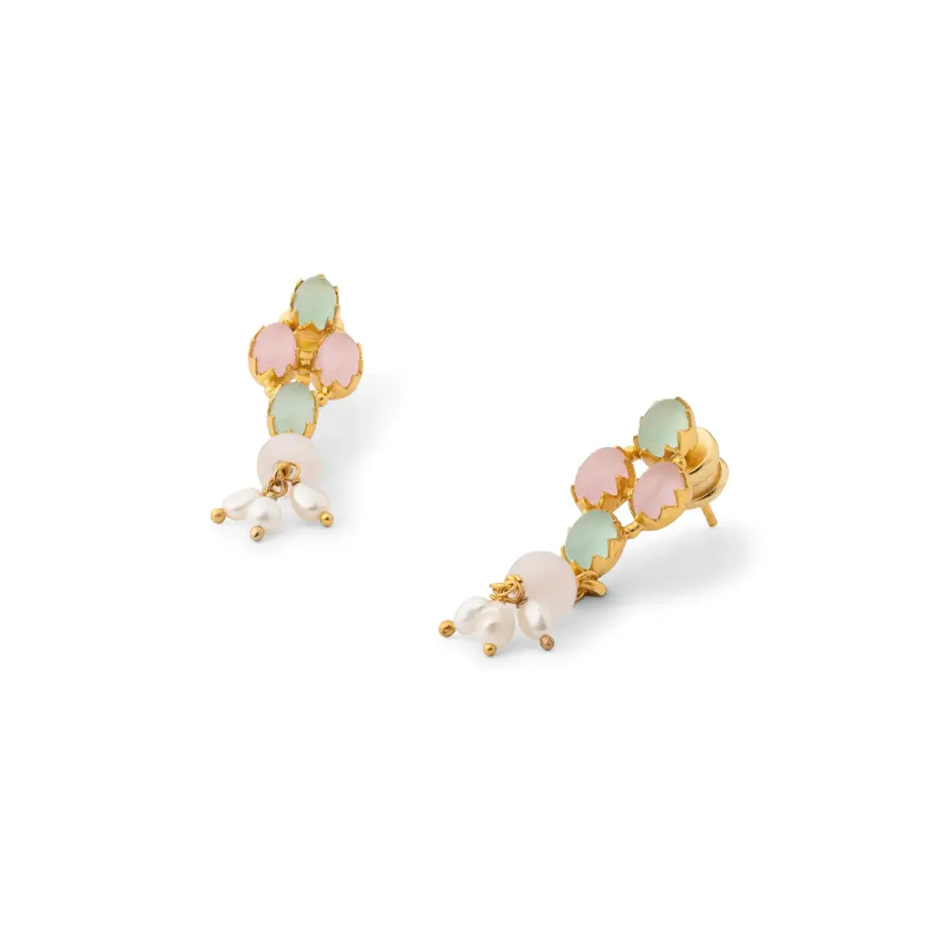 Gulmohar Pastel Petite Drops By Tribe Amrapali : 1100