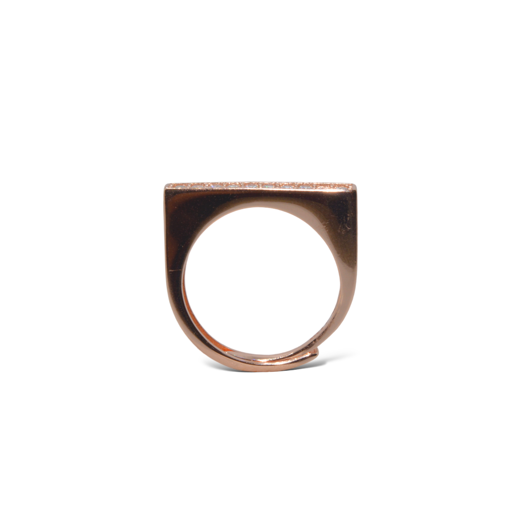 White Gold Stardust Ring : 453