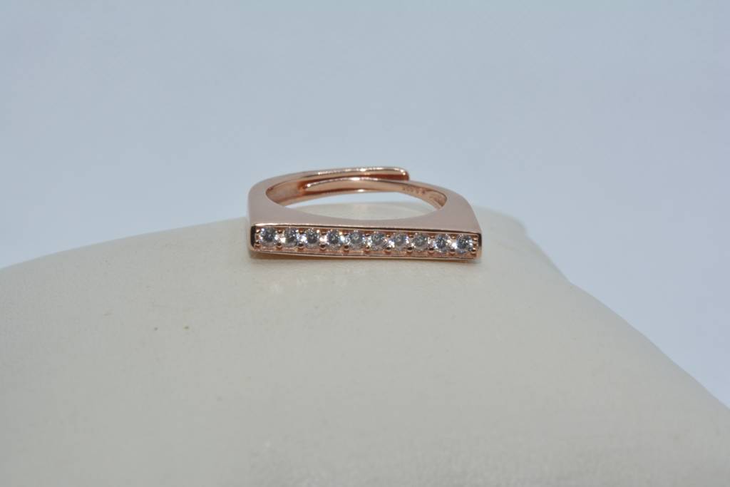 White Gold Stardust Ring : 453