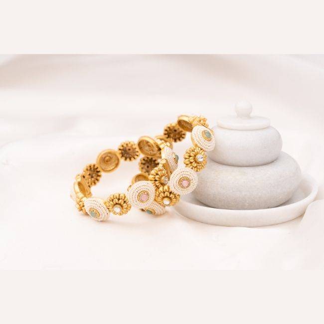 Pasheen Pearl Bangle : PA-2250