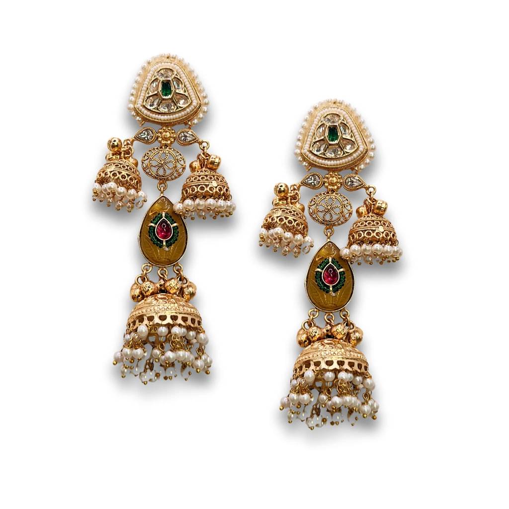 Ashima Kashmiri Traditional Jhumka : ER037