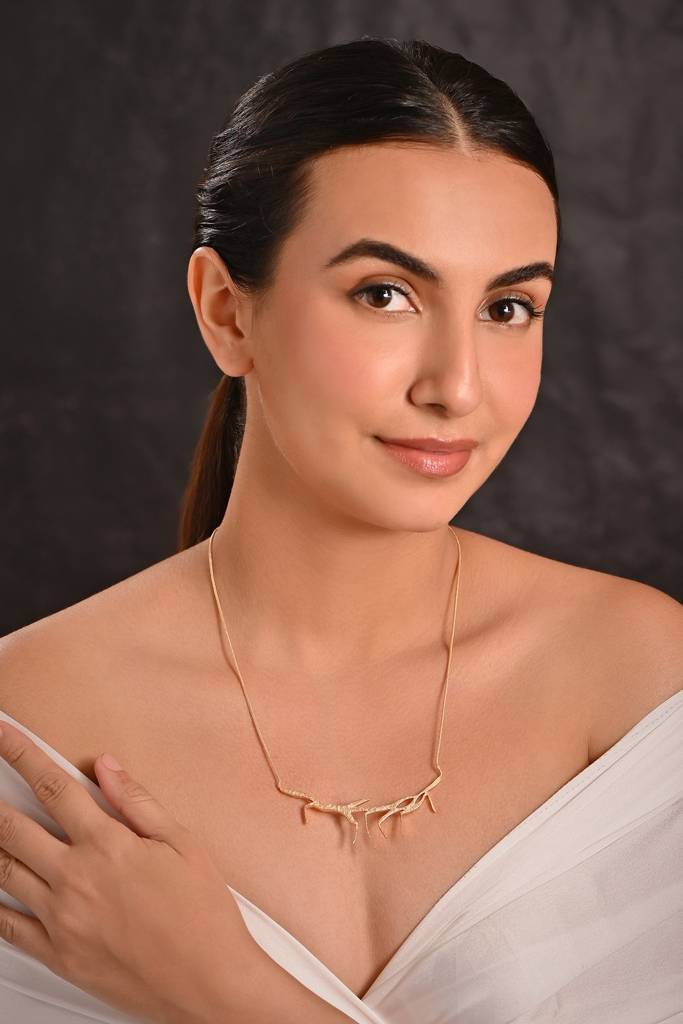 Nucleus Art Textured Necklace : RB2720