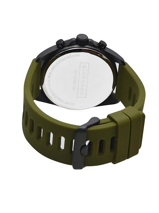 Giordano Multi Function - Performance Sport Watch For Men With Stopwatch Function & Silicon Strap : GZ-50092-03