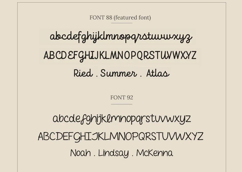 Petite Tiny Name Necklace : CNE50