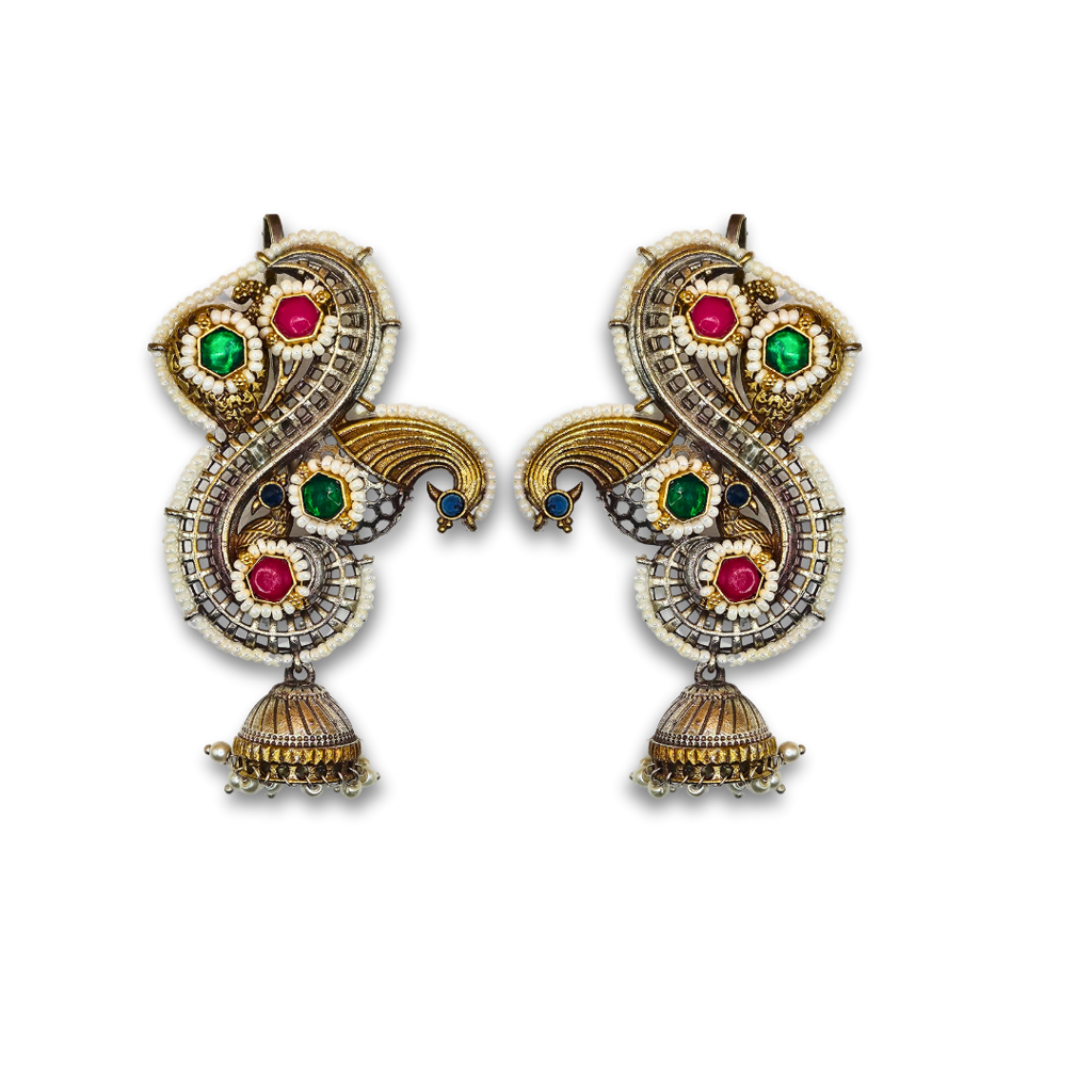 Dandiya Dreams Kundan Ear Cuffs : ER010