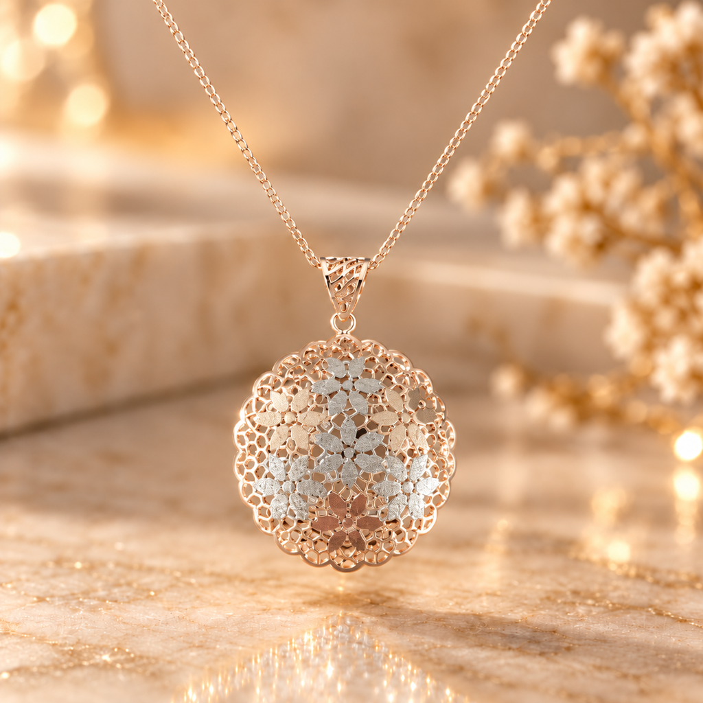 Bloom Filigree Pendant : TLC08