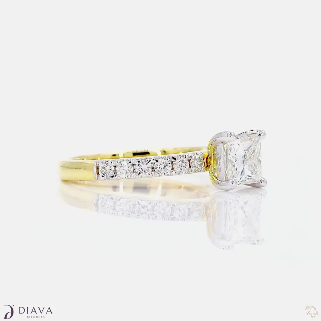 Diamond Aura Princess Ring : DiamondAuraPrincessRing