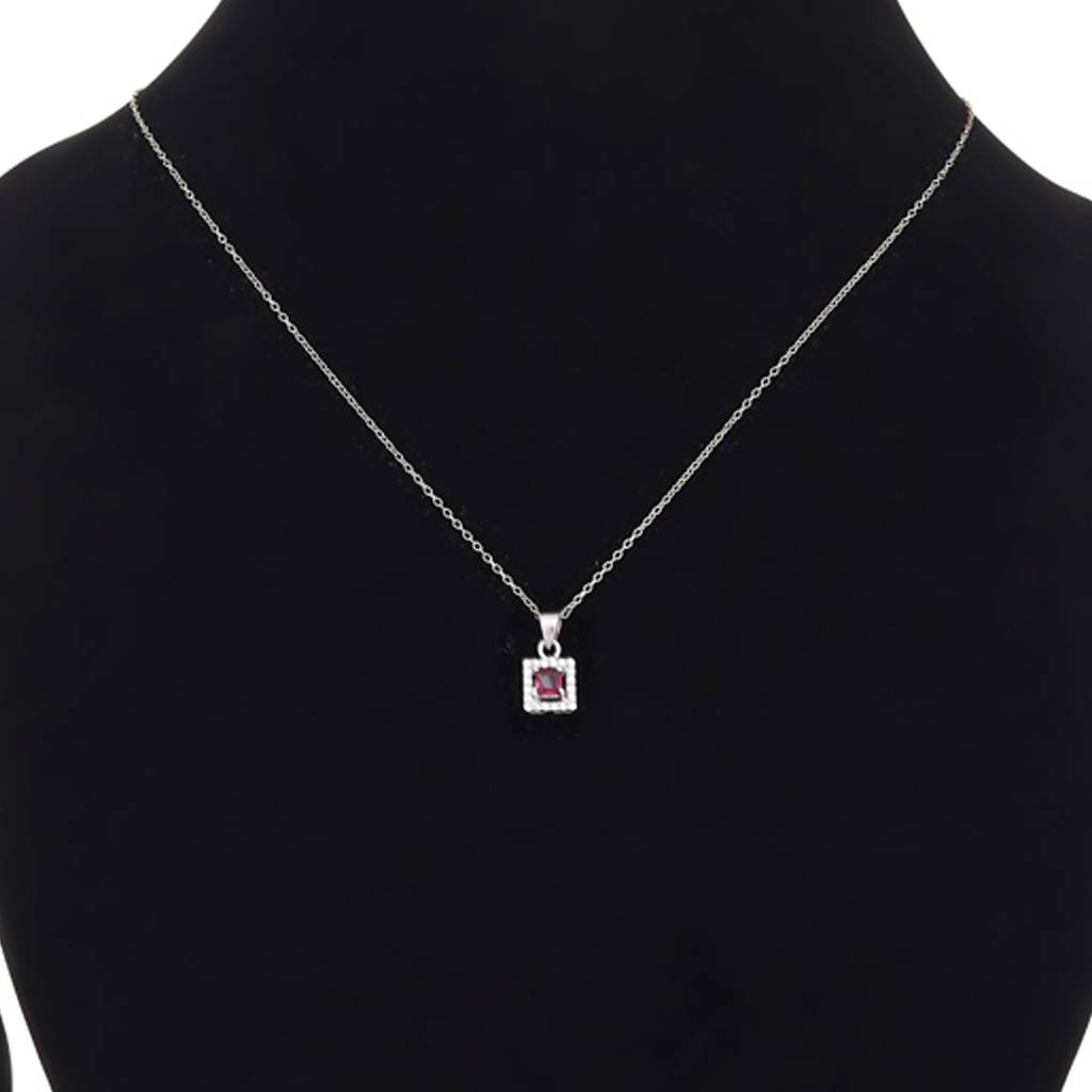 Iski Uski 925 Sterling Silver Evika Ruby Pendant