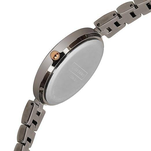 Analog Stylish | Trendy Watch For Women'S Water Resistant With Crystal Studded Dial And Unique Design Metal Strap W : C2196-33