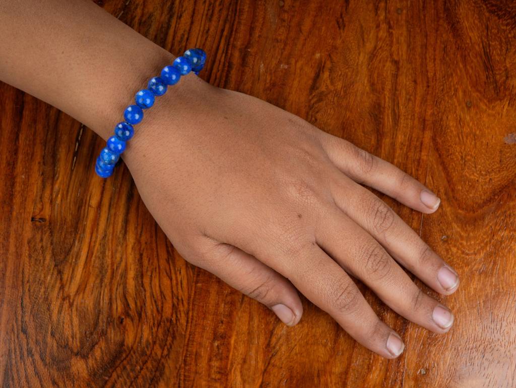 Lapis Lazuli Bracelet For Intuition And Awareness : IVB09