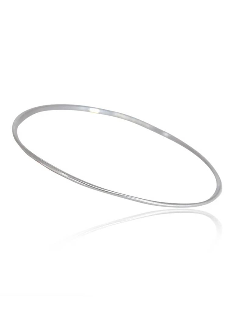 Minimal Plain Silver 92.5 Bangle(Single) : U070SO003.4LB0534