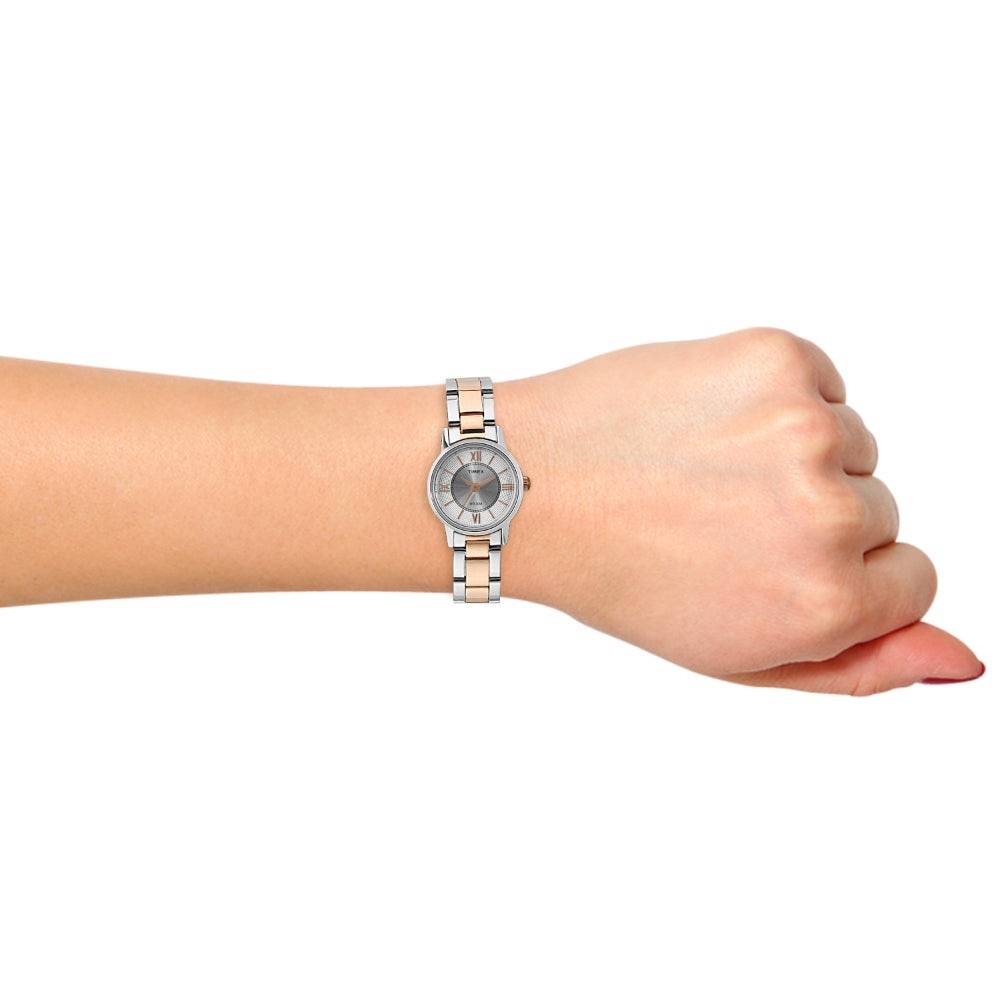 Timex Round Dial Analog Pair Watch : TW00PR213