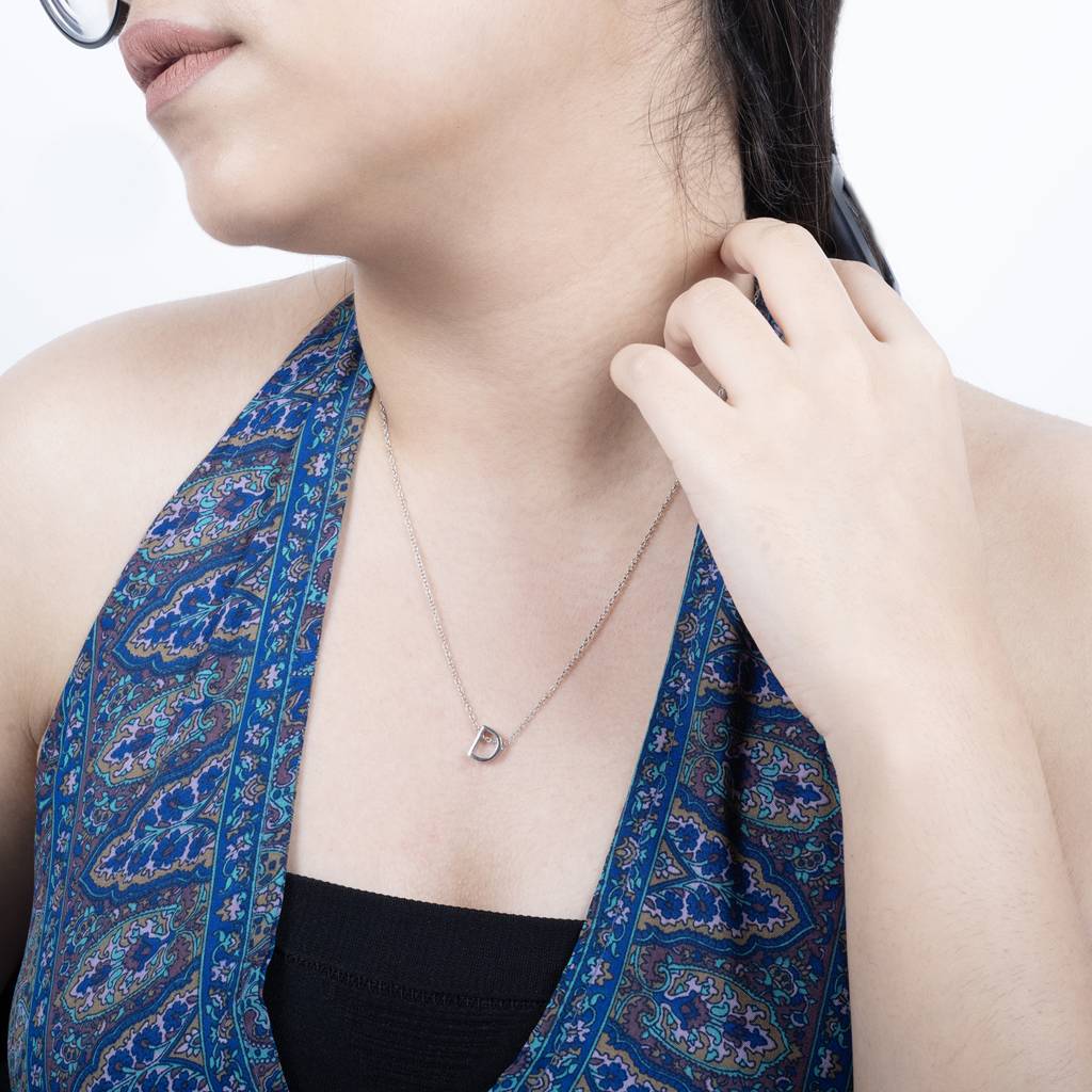 Divine D Initial Necklace : AIN1