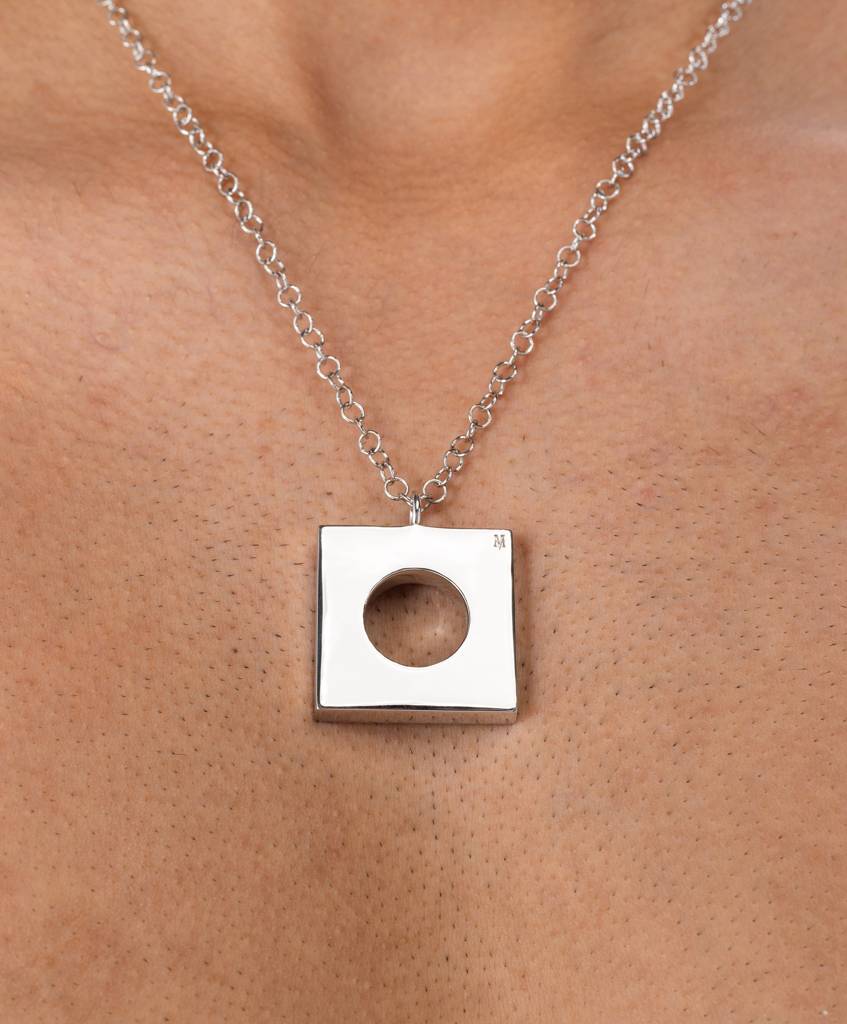 Edge Pendant Snake Chain : MM-EIS-EP-S