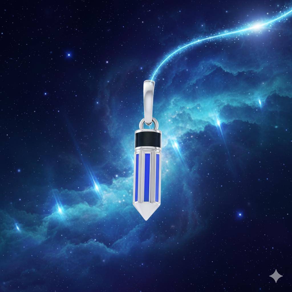 925 Pure Silver Pencil Pendant : PEN1032