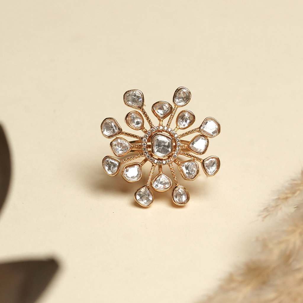 Designer Moissanite Ring : CAO0039MPS