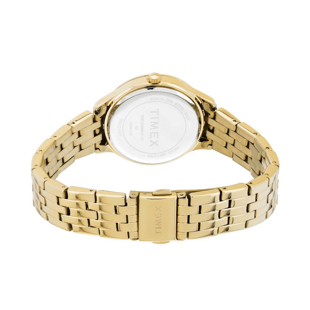 Timex Round 34Mm Dial Analog Women Watch - Twel230Smu01 : TWEL230SMU01