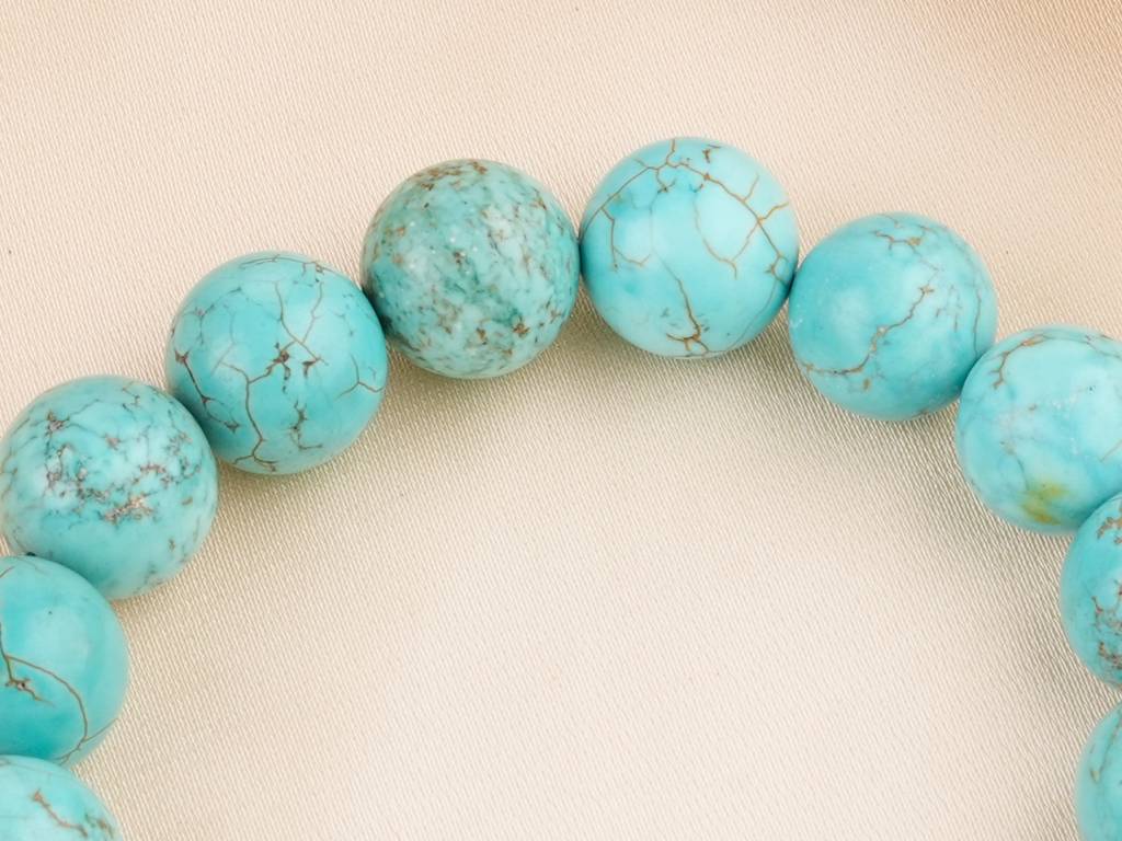 Turquoise Gemstone Bracelet : BBM33