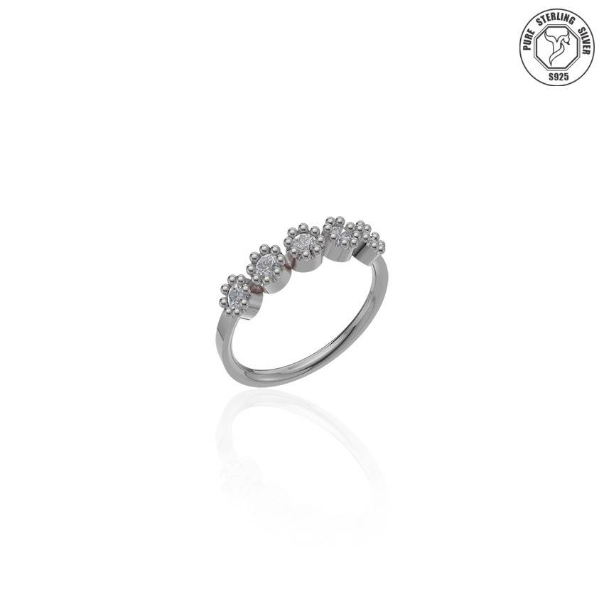 Silver Blossom Rings : TRLRIMP0065
