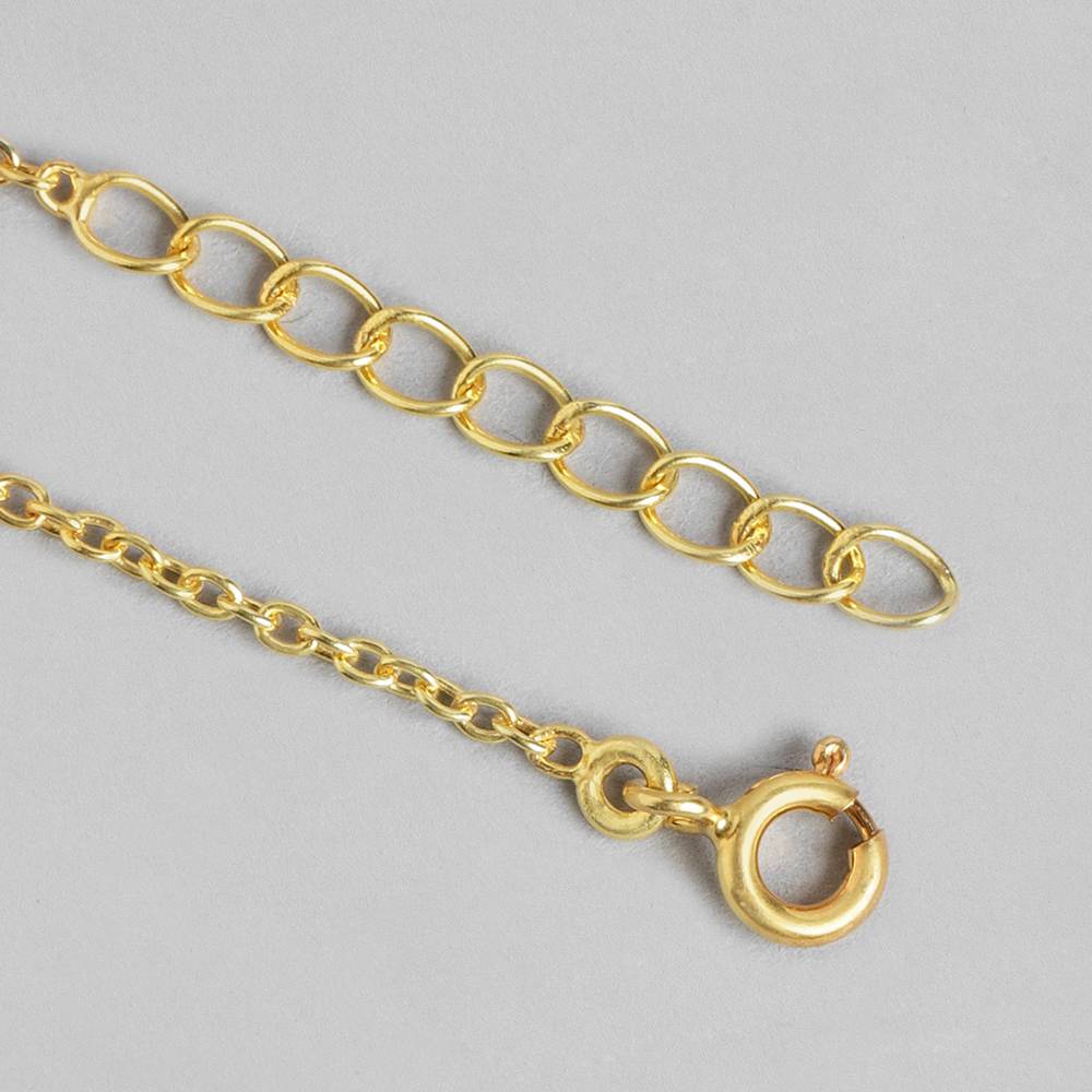This Design Is Cute And Minimal. Handcrafted In Pure 92.5 Silver, It Comes With A Sleek Chain. Perfect Gift For Both Gir