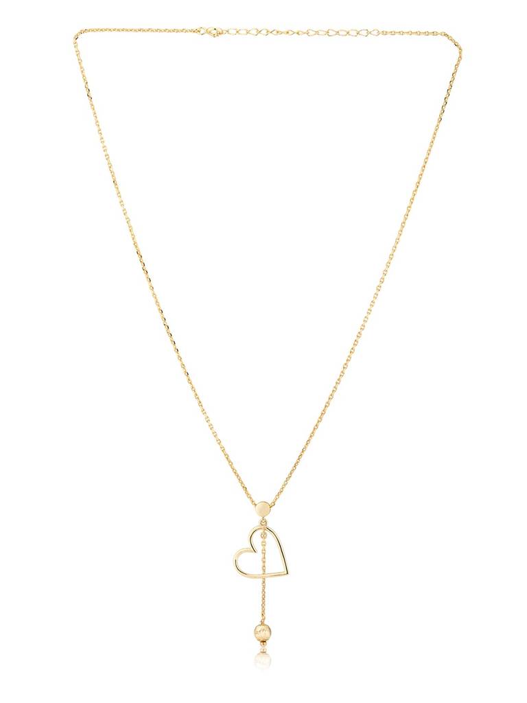 Valentine’S Day Golden Drop Of Love Sterling Silver Pendant : 8905124574999