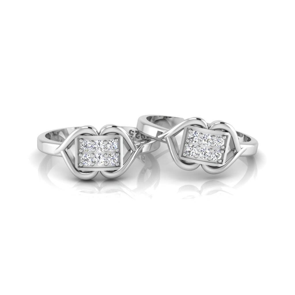 Iski Uski 925 Sterling Indian Silver Toe Rings