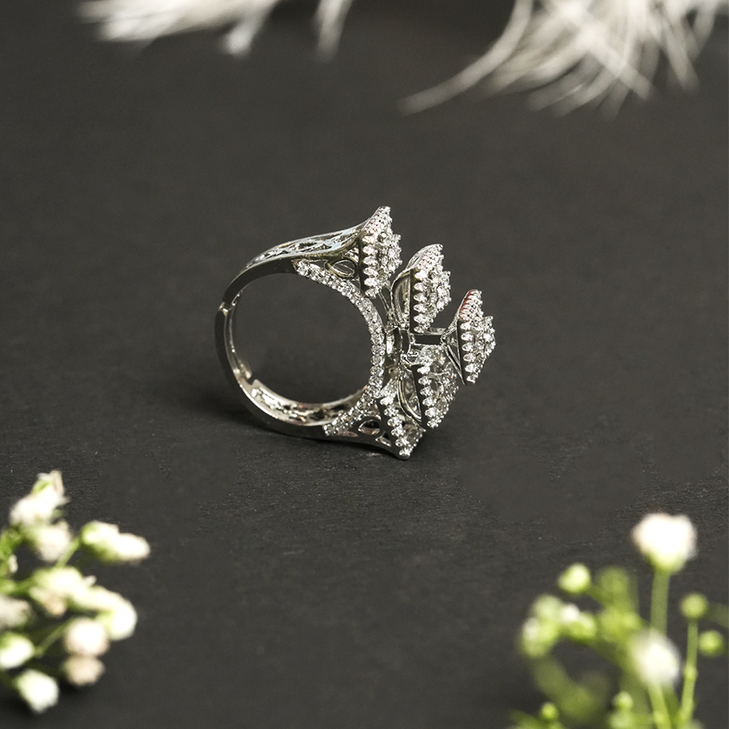 Silver Polish Ad Ring : CAO0227VIH