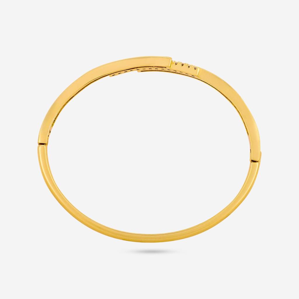 White - Party Wear Zircon Kada - 464472 : 464473