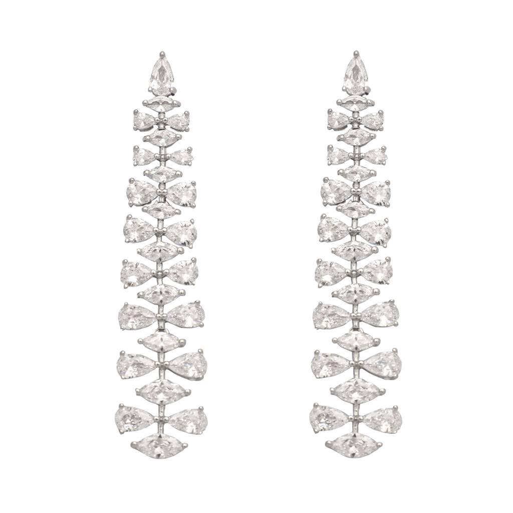 Diamond Luxe Anti Tarnish Cocktail Earrings : YI24A0256E