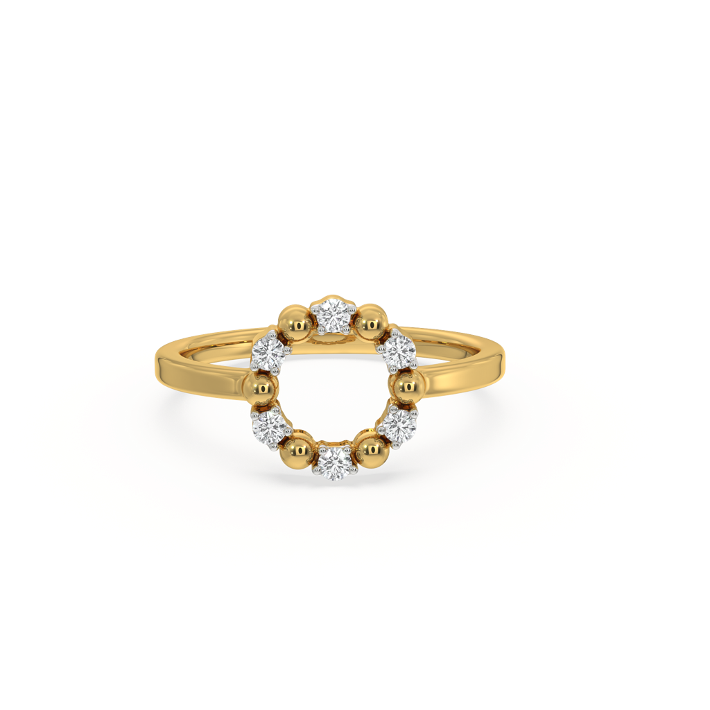 Eternal Orbit - Lab Diamond Ring : LLRG0116